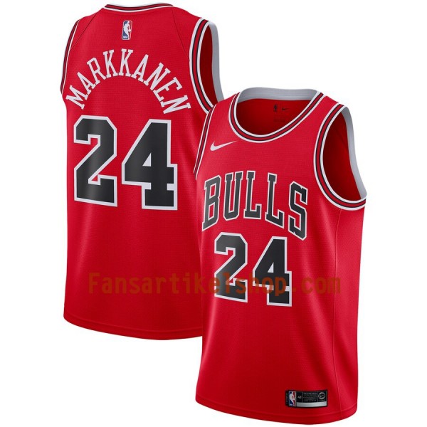 NBA Chicago Bulls Trikot Lauri Markkanen 24 Nike 2019-2020 Icon Edition Swingman - Herren